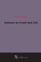 Judaism As Creed And Life артикул 6421b.